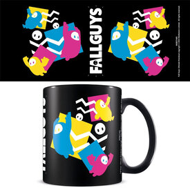 Fall Guys Cymk Free Fall - Black Mug