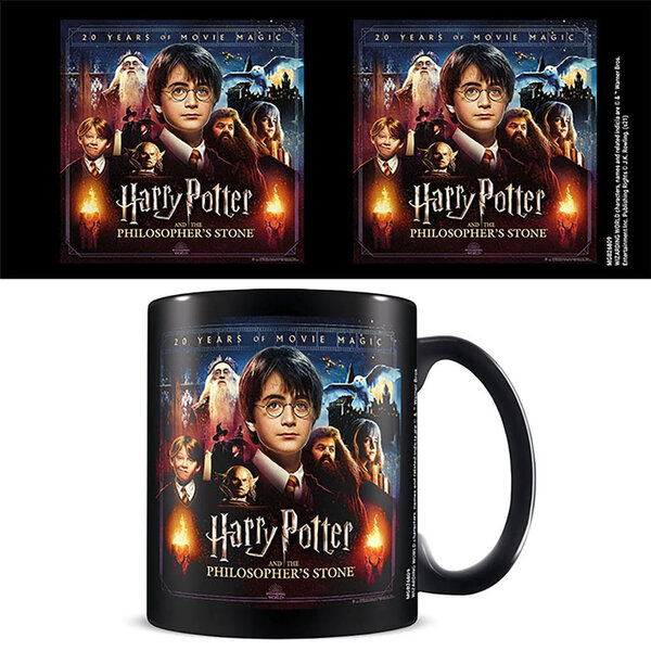 Harry Potter 20 Years Of Movie Magic - Black Mug
