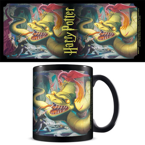 Harry Potter Book 2 Basilisk - Black Mug