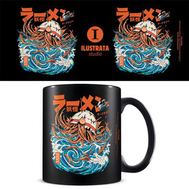 Ilustrata Dark Ramen - Black Mug