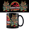 Jurassic Park 30Th Anniversary Logo - Black Mug