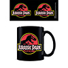 Jurassic Park Logo - Zwarte Mok