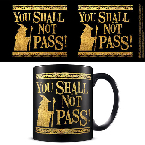 The Lord Of The Rings You Shall Not Pass - Mug Coloré