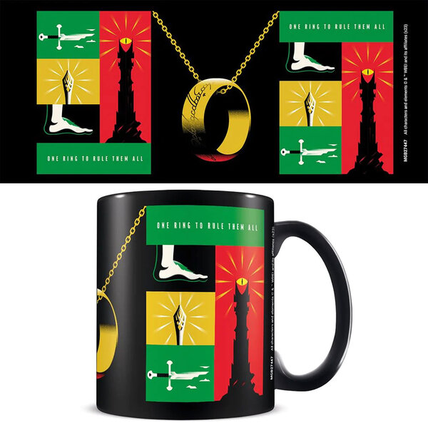 Warner Bros. Art Of The 100Th One Ring To Rule Them All - Mug Coloré