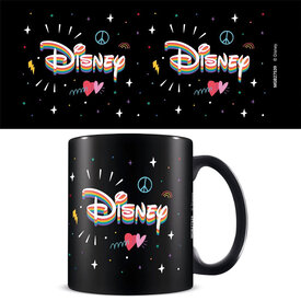 Disney Pride Logo Rainbow - Black Mug