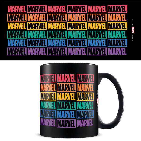 Marvel Pride Logo - Zwarte Mok