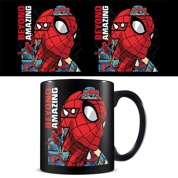 Spider-Man 60 Years - Zwarte Mok