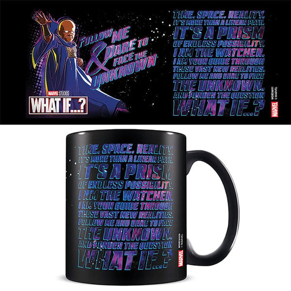 What If Ponder The Question - Black Mug