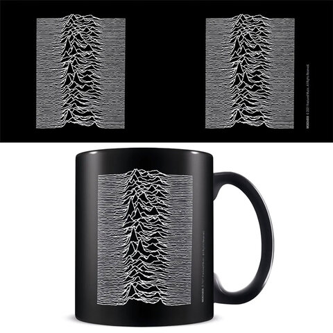 Joy Division Unknown Pleasures - Black Mug