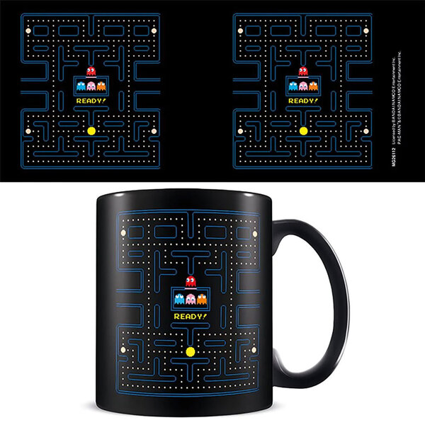 Pac-Man Maze - Black Mug