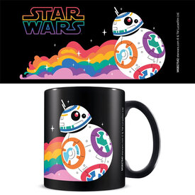 Star Wars Pride Bb-8 - Zwarte Mok