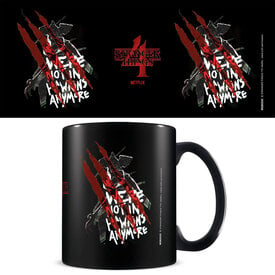 Stranger Things S4 Not In Hawkins - Black Mug