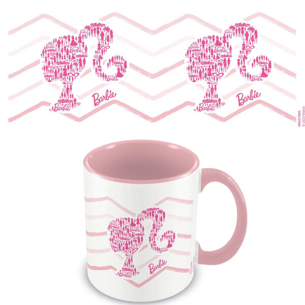 Barbie Head - Coloured Mug