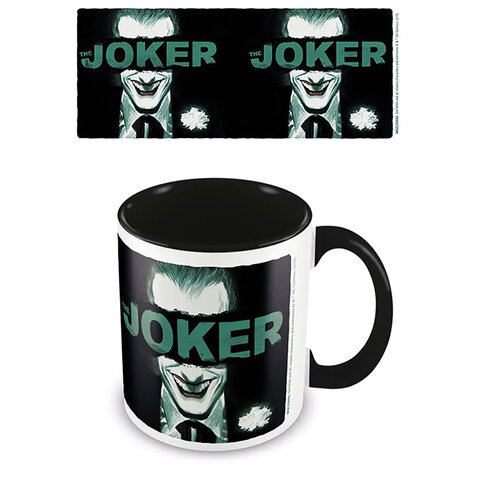 The Joker Put On A Happy Face - Mug Coloré