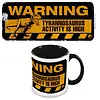 Jurassic World Dominion Warning - Coloured Mug