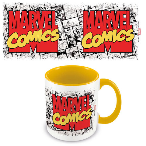 Marvel Comics Logo - Coloured Mug