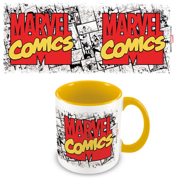 Marvel Comics Logo - Gekleurde Mok