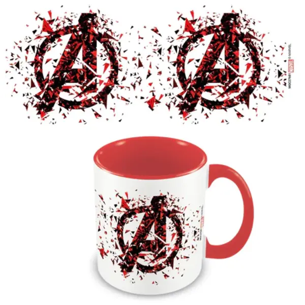 Avengers Shattered Logo - Mug Coloré