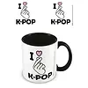 K-Pop I love K-Pop - Coloured Mug