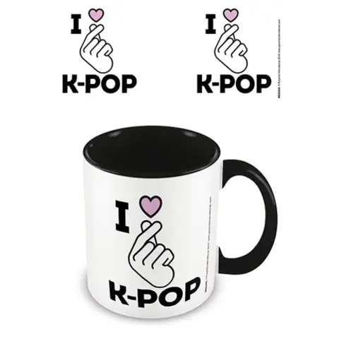 K-Pop I love K-Pop - Coloured Mug