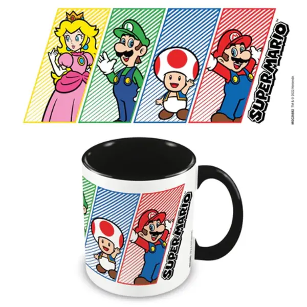 Super Mario 4 Colour - Coloured Mug