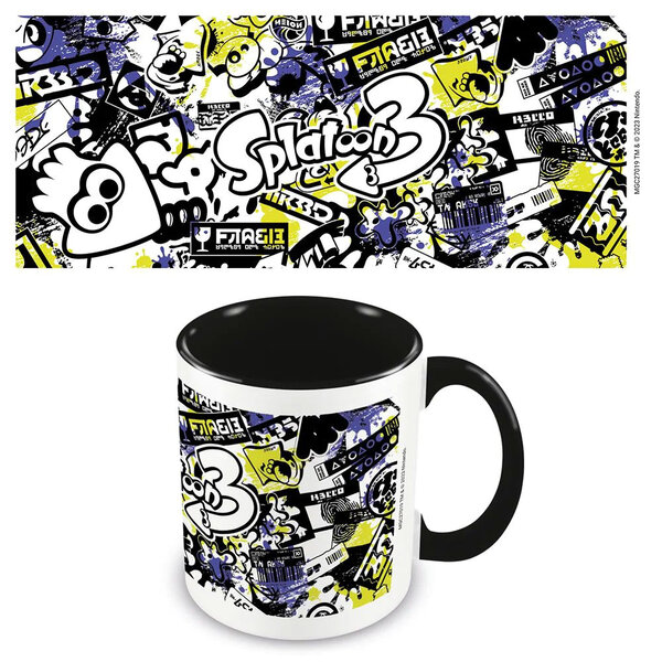 Splatoon 3 Graffiti - Coloured Mug