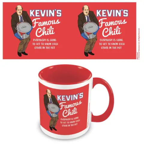 The Office Kevin's Famous Chili - Coloured Mug