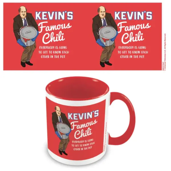 The Office Kevin's Famous Chili - Coloured Mug