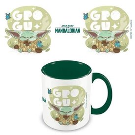 Star Wars The Mandalorian Grogu Cuteness - Mug Coloré