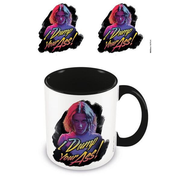 Stranger Things I Dump Your Ass Retro - Mug Coloré