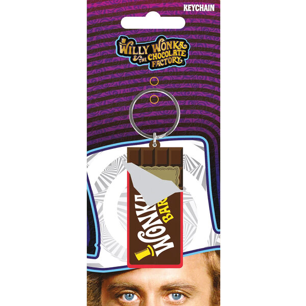 Willy Wonka & The Chocolate Factory Golden Ticket - Keyring