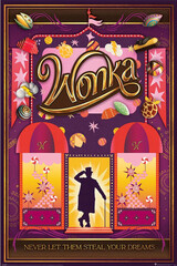 Produits associés au mot-clé wonka poster
