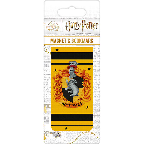 Harry Potter Colourful Crest Hufflepuff - Boekenlegger