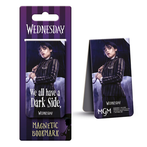 Wednesday Dark Side - Bookmark
