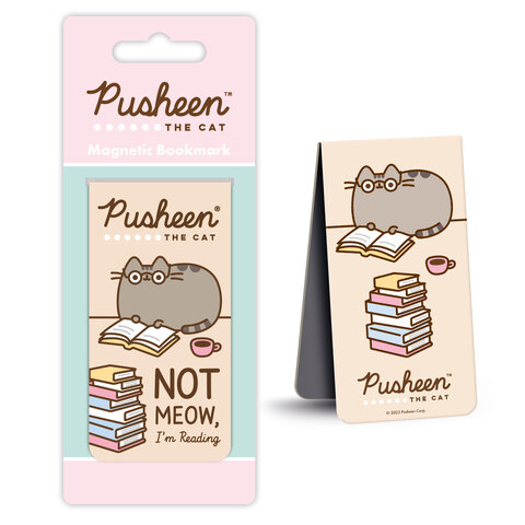 Pusheen Not Meow I'm Reading - Bookmark