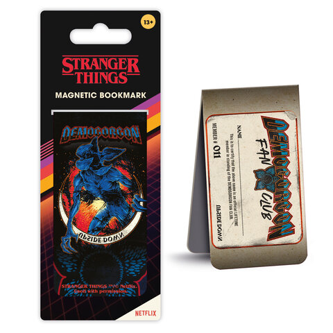 Stranger Things Demogorgon Fanclub  - Bookmark