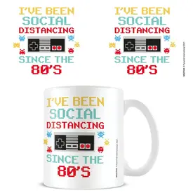 Social Distancing Since The 80S - Mug