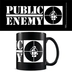 Public Enemy Crosshairs Logo - Black Mug