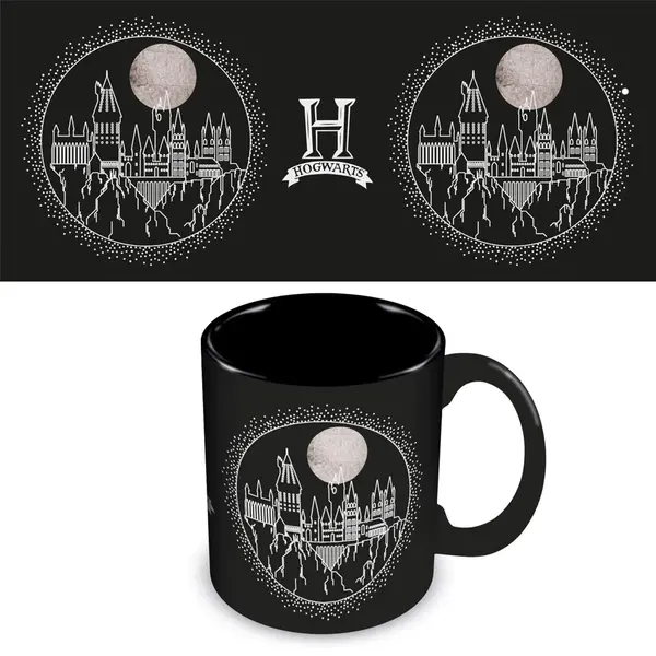 Harry Potter Black Matt Mug - Black Mug