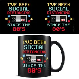 Social Distancing Since The 80'S - Mug Coloré