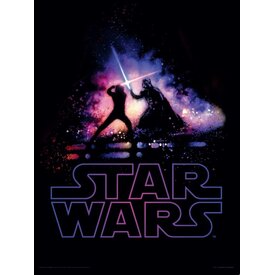 Star Wars Battle - Art Print
