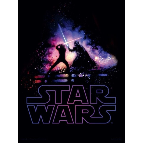 Star Wars Battle - Art Print