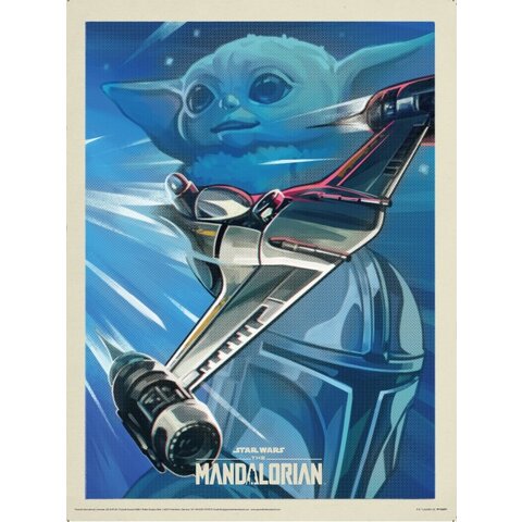 Star Wars Mandalorian Ready For Adventure - Art Print