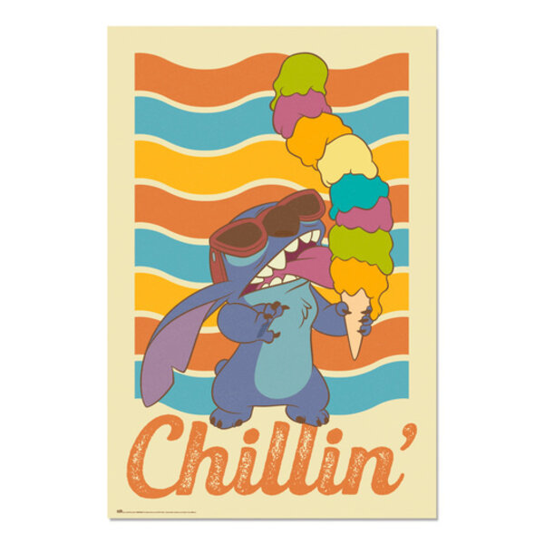 Disney Stitch Chillin - Maxi Poster