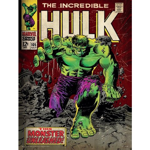 Marvel Incredible Hulk - Art Print