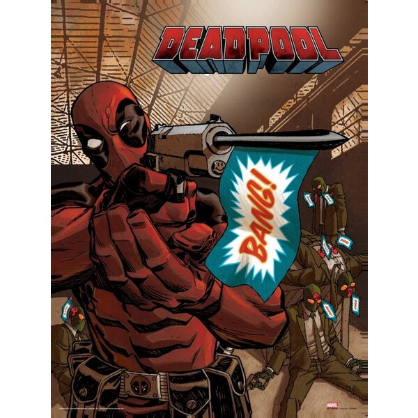Marvel Deadpool Bang - Art Print