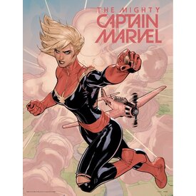 Marvel Captain Marvel Flight - Art Print