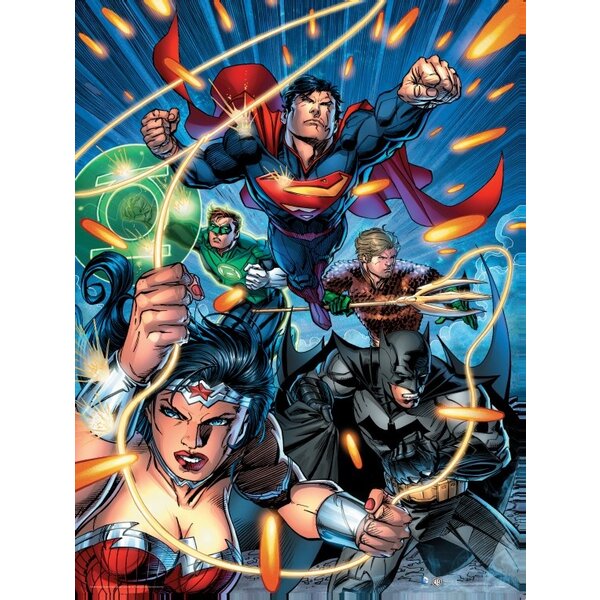 DC Comics Justice League Attack - Art Print