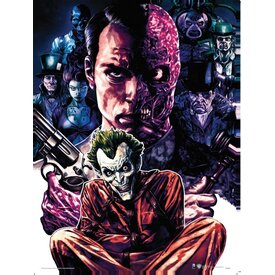 DC Comics Criminally Insane - Art Print