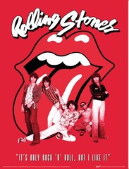 Products tagged with the rolling stones it's only rock n roll art print